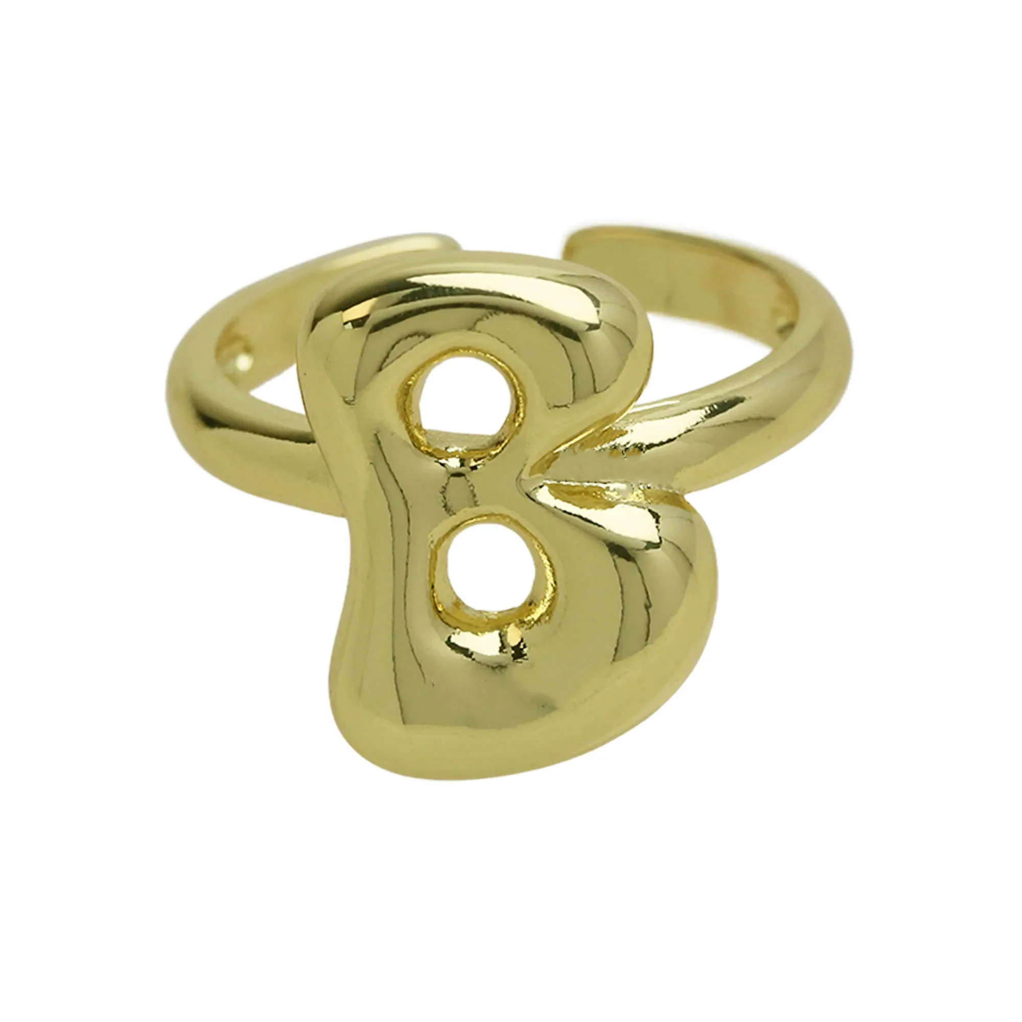 A-Z Bubble Initial Ring - Image 5