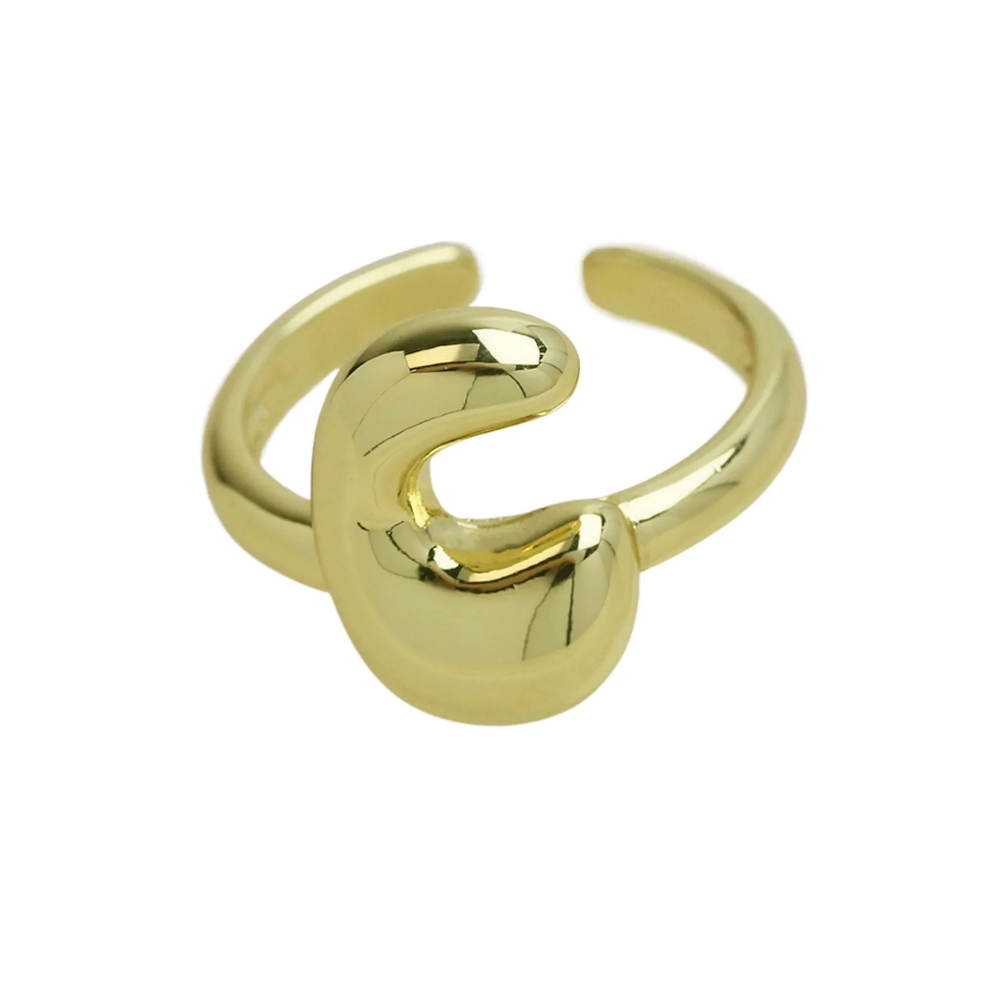 A-Z Bubble Initial Ring - Image 6