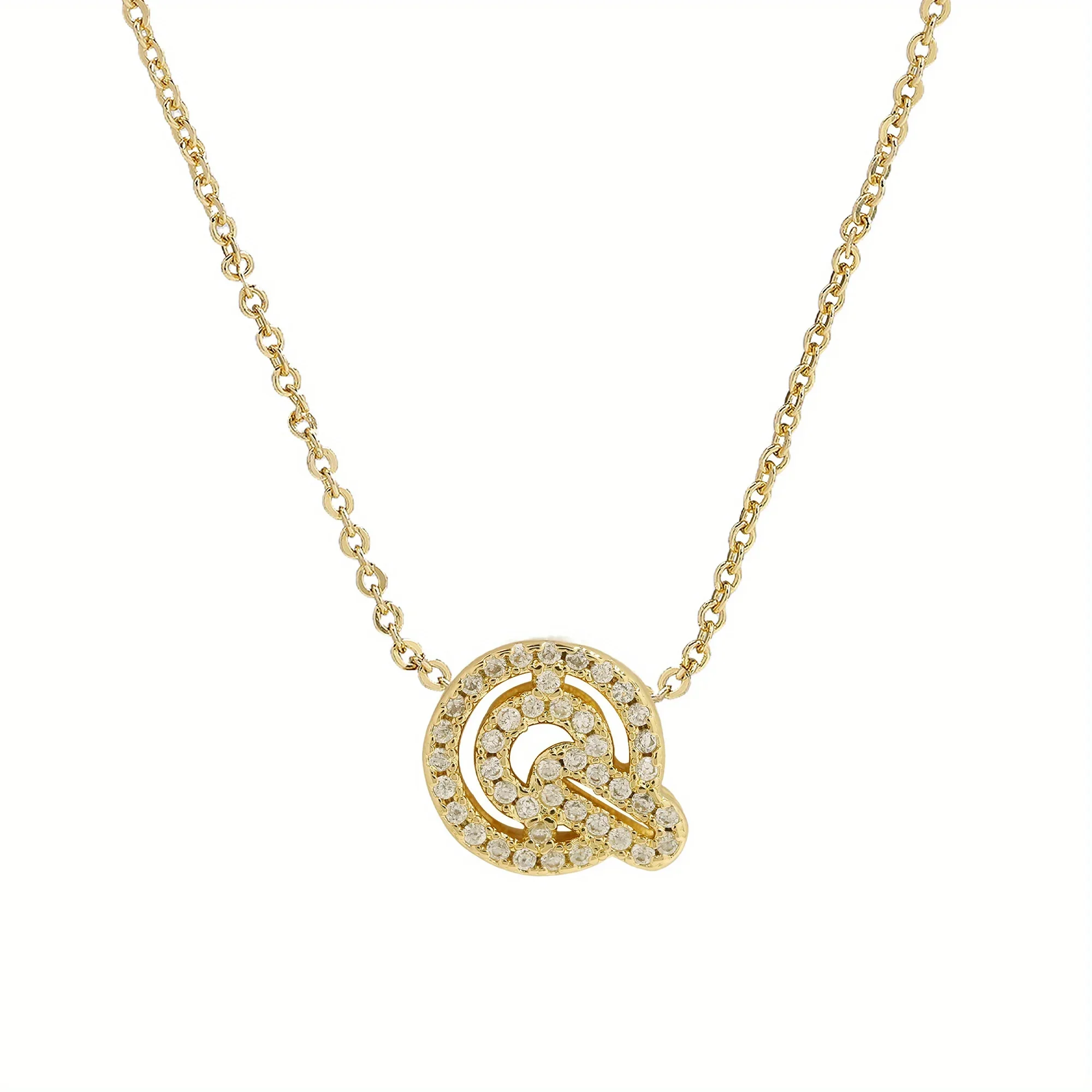 A-Z Diamond Initial Necklace - Image 18