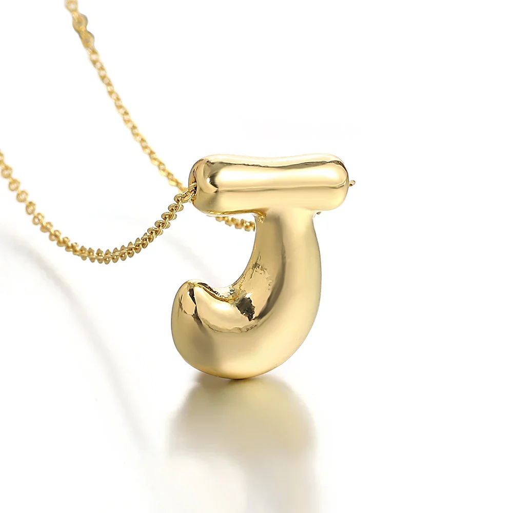 Chunky Letter Balloon Necklace - Image 12