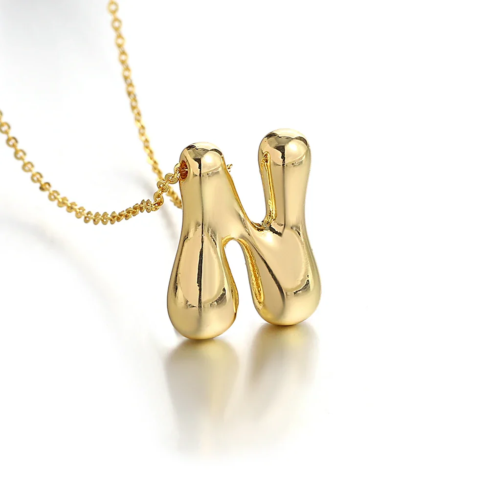 Chunky Letter Balloon Necklace - Image 16