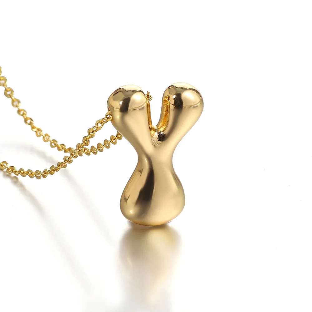 Chunky Letter Balloon Necklace - Image 27