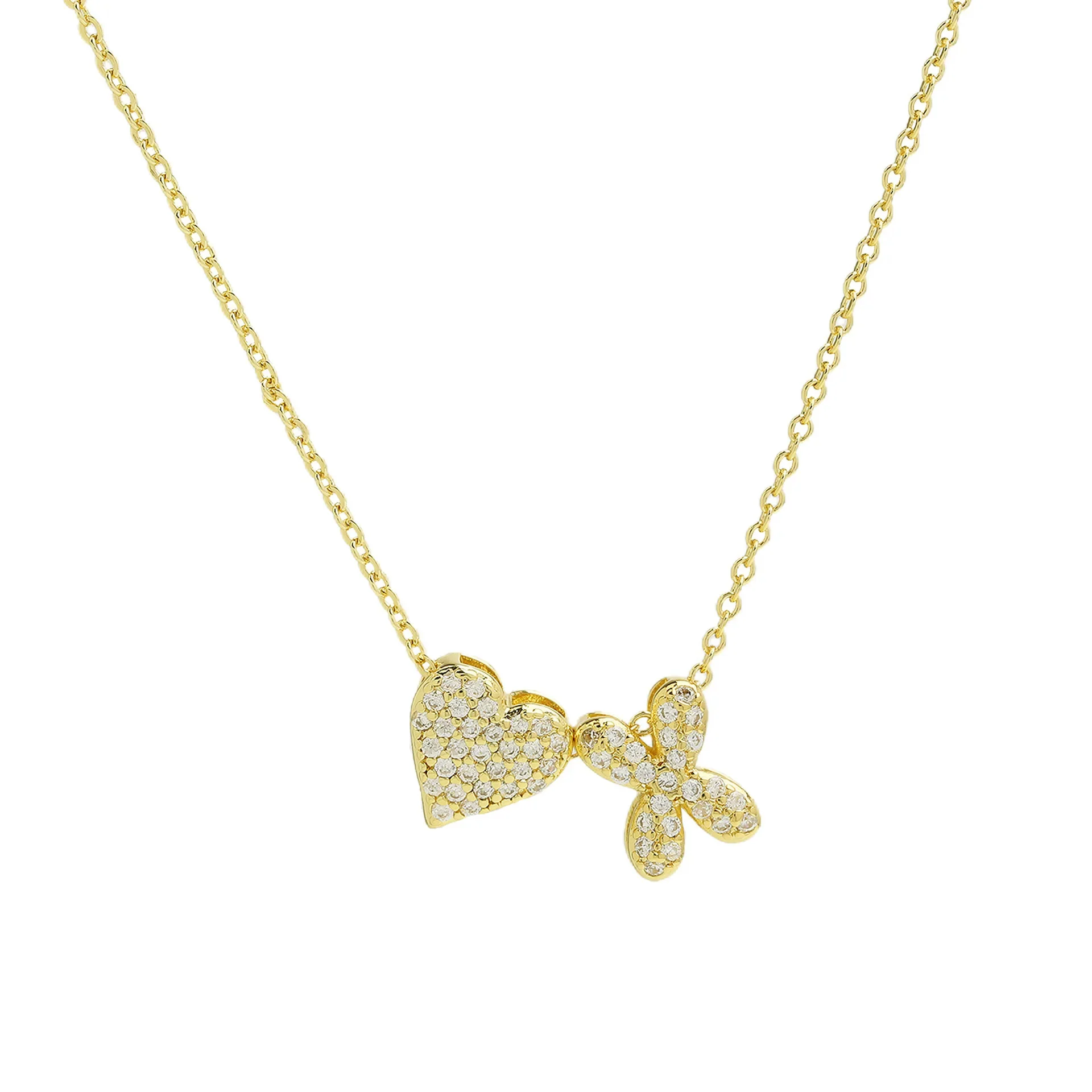 A-Z Tiny Heart Initial Necklace - Image 26